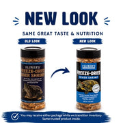 Fluker's Freeze Dried River Shrimp, Nutrient-Packed, Ideal for Lizards, Reptiles, Birds, Fish, Hedgehogs, 1 Oz