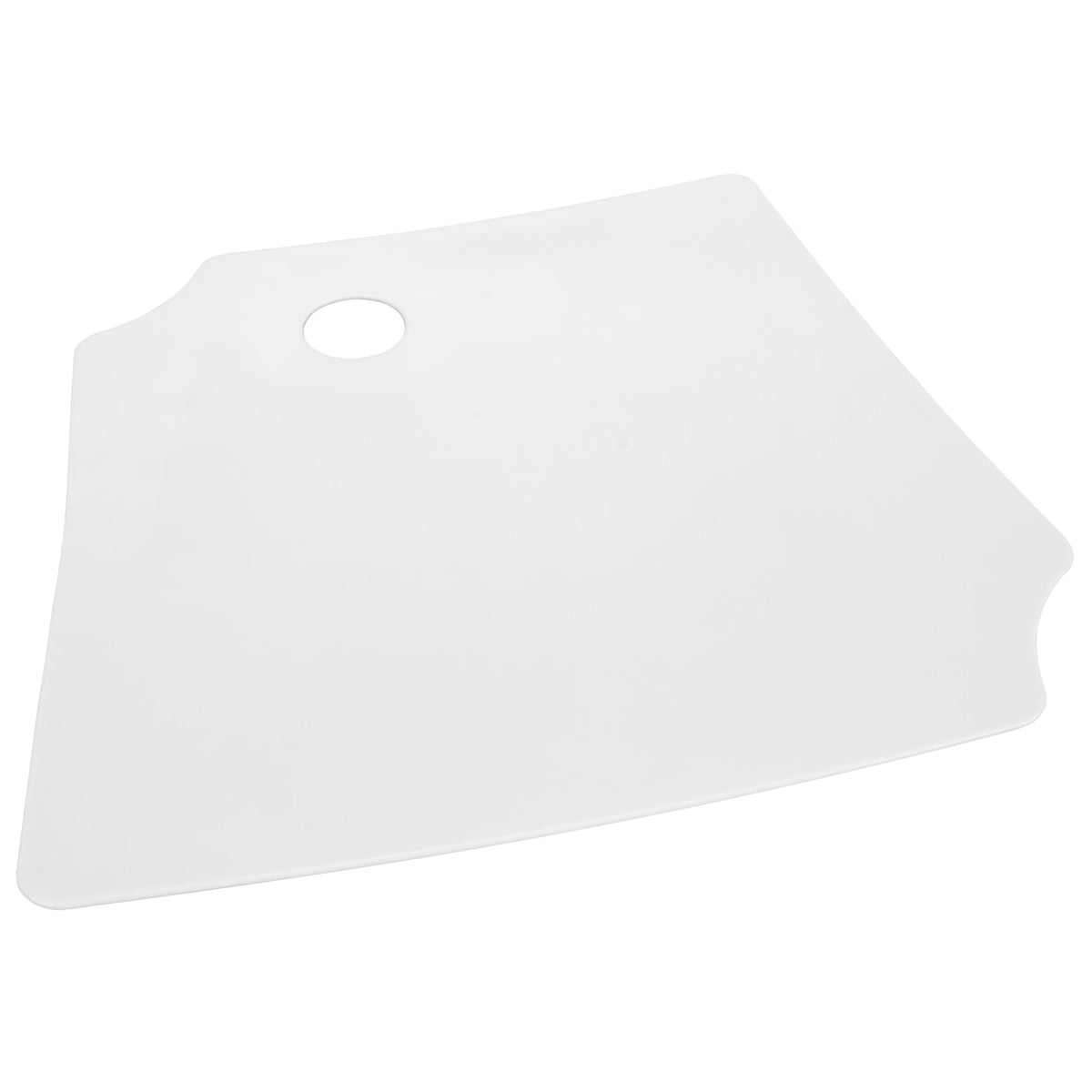 Performance Tool W1002 12 x 12 in. Plastic Body Filler Mixing Board | Automotive body shop tool. Non-stick HDPE. Flex to peel off unused filler. Built-in thumb hole for easy holding