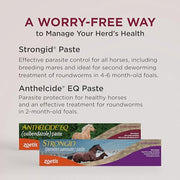 Strongid (pyrantel pamoate) Paste Dewormer for Horses, 20 mL Syringe