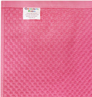 ORIGINAL KIDS Hooded Bath Towel - 100% Cotton Pink Waffle Weave Kids Towel | Oversized 30x56 Large Terry Towel Bath Wrap with a Hood for Kids Toddlers - Super Absorbent Quick Dry Shower Pool Beach Towel