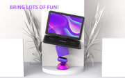 Boifun 17.5" Portable DVD Player with 15.6" Large HD Screen, Black | 6-hour Rechargeable Battery, USB/SD Playback, TV Sync, Multiple Disc Formats, High-volume Speaker, for Road Trip and Home Use