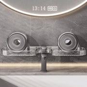 Multi-purpose organiser with suction cups for wall mounting without drilling