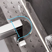 Multi-purpose organiser with suction cups for wall mounting without drilling