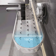 Multi-purpose organiser with suction cups for wall mounting without drilling