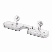 Multi-purpose organiser with suction cups for wall mounting without drilling