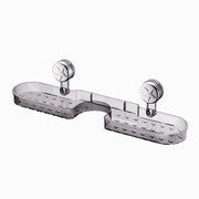 Multi-purpose organiser with suction cups for wall mounting without drilling