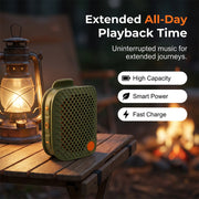 🔊 50% OFF! ✨ Portable Bluetooth Speaker – TWS Stereo, IPX5 Waterproof, Punchy Bass 🎵