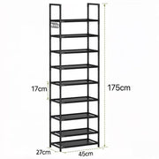 🎉 LIMITED TIME 50% OFF! 👟 10-Tier Vertical Shoe Rack Organizer – Space-Saving Design, Large Capacity & Bonus Side Hooks 🏠