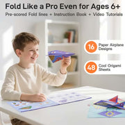 ⏳🔥LIMITED-TIME 50% OFF! ⏰Creative DIY Paper Airplane Set For Kids