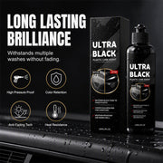 Car Plastic Restorer 120ml Black Trim Care Agent for Auto Detailing